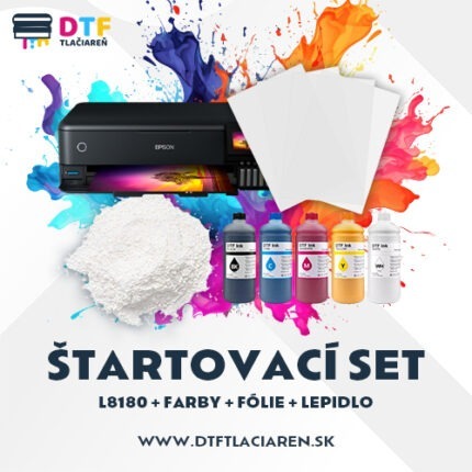 Startovací set pro DTF Tisk + spotřební materiál
